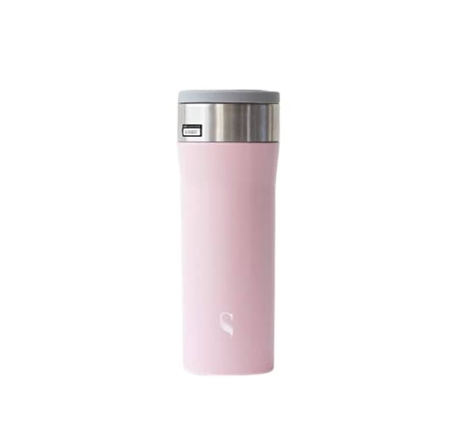装飾的な金属製飲料容器 Amazon | Swanz 磁器製 KOKORO フラスク 450ml ピンク 水筒